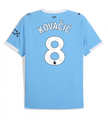 Manchester City Mateo Kovacic #8 Replica Home Stadium Shirt 2025-26 Short Sleeve